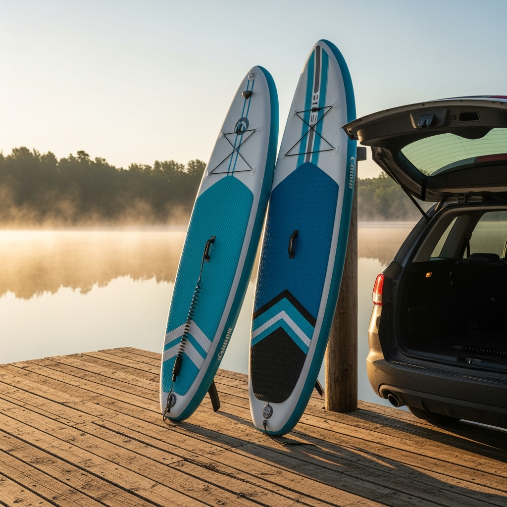 Hard vs Inflatable Paddle Board Which One Wins
